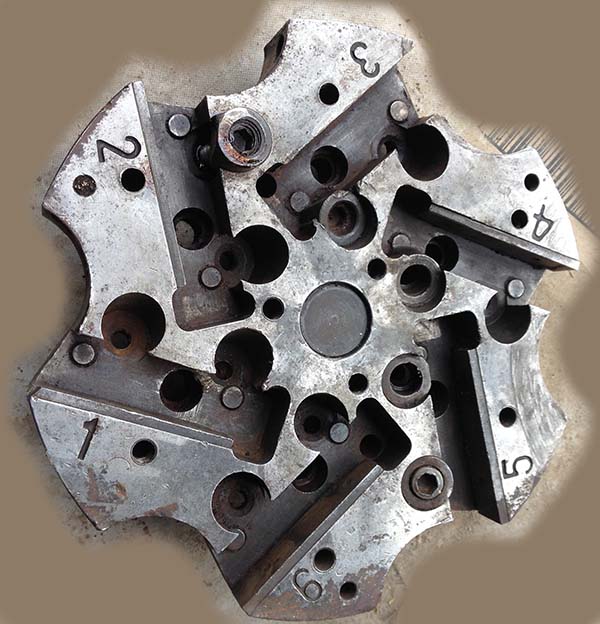 Инструментальный диск восьмипозиционный револьверної головки УГ9321.0300.000